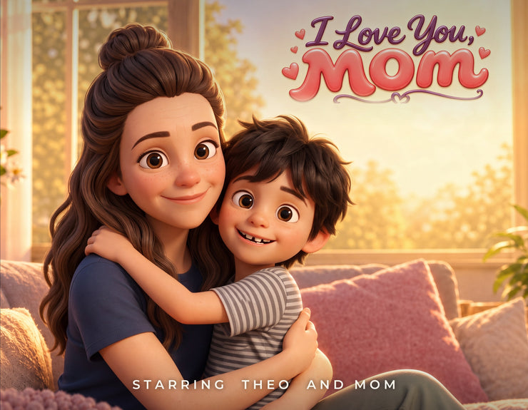 I Love You, Mom, the hardcover storybook cover