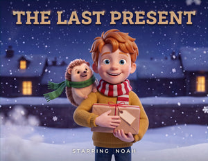 The Last Present, the hardcover storybook cover